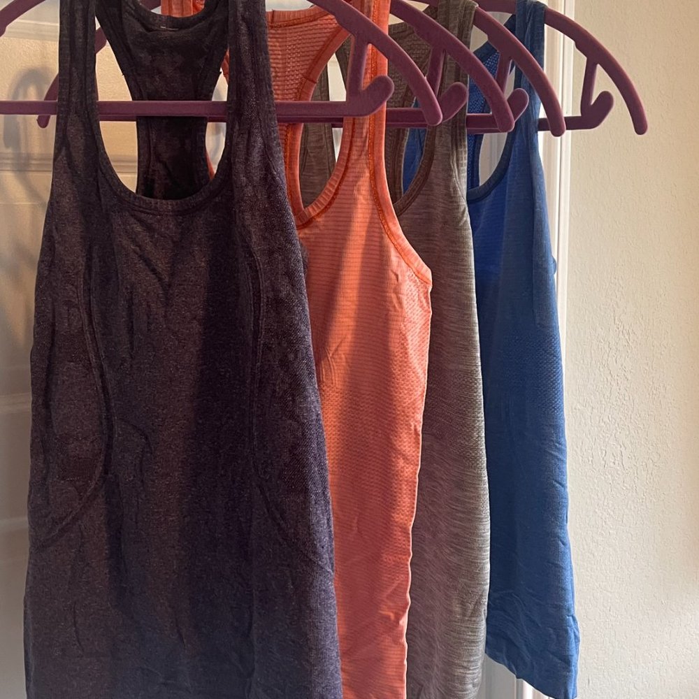 Lululemon Swiftly Tech Tank's Bundle Of 4 - image 4